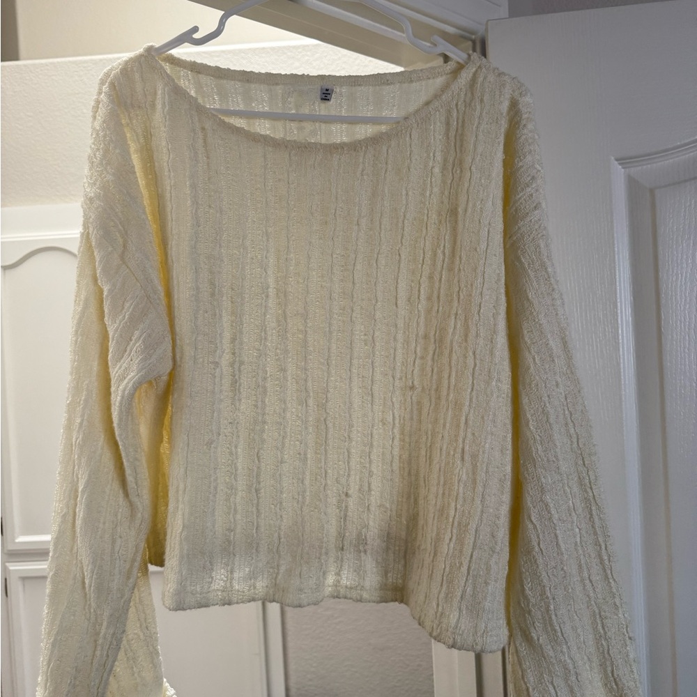 Cream Sweater